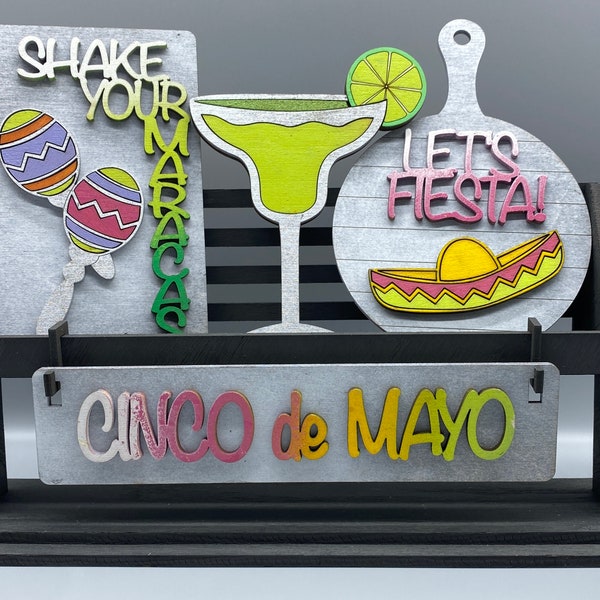 Cinco de Mayo Shelf Sitter Set- Interchangeable-Home Decor