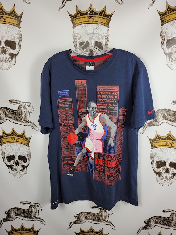 2000s Nike Kobe Bryant Achievements Tee, Super Rar