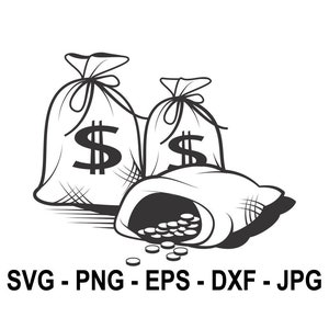 Money svg,Coins svg,Instant Download,SVG, PNG, EPS, dxf, jpg digital download