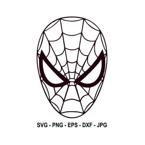 Spiderman svg,Cut File circut,silhouette cameo,Instant Download,SVG, PNG, EPS, dxf, jpg digital download