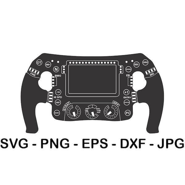 F1 Steering Wheel Wall Art Etsy
