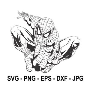 Spiderman svg,Spider Man svg,Cut File circut,silhouette cameo,Instant Download,SVG, PNG, EPS, dxf, jpg digital download