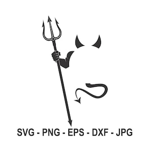 Devil Car Decal Diavolo svg,Instant Download,SVG, PNG, EPS, dxf, jpg digital download