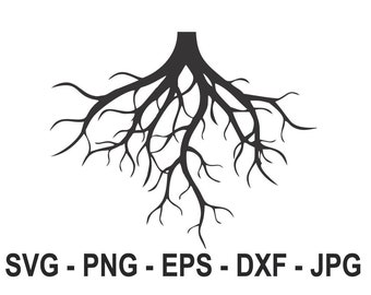Root svg,Roots cricut,Instant Download,SVG, PNG, EPS, dxf, jpg digital download