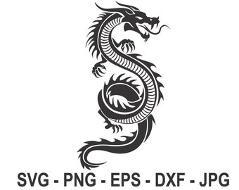 Dragon svg,Instant Download,SVG, PNG, EPS, dxf, jpg download digitale