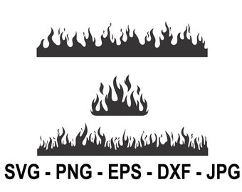 Fire Flames svg,Flames svg,Instant,Instant Download,SVG, PNG, EPS, dxf, jpg digital download