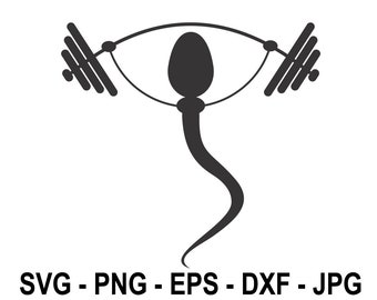 Esperma svg,Human Sperm svg,Instant Download,SVG, PNG, EPS, dxf, jpg descarga digital