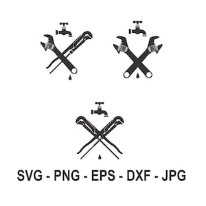 Plumber svg,Wrench svg,Swedish Pipe Wrench svg,Instant Download,SVG, PNG, EPS, dxf, jpg digital download