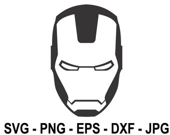 Iron Man Svg Etsy