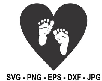 Download Baby Footprint Svg Etsy