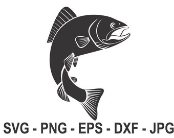 Download Salmon Fish Svg Etsy