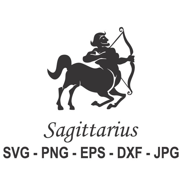 Sagittarius svg,Horoscope svg,Zodiac svg,Instant,Instant Download,SVG, PNG, EPS, dxf, jpg digital download