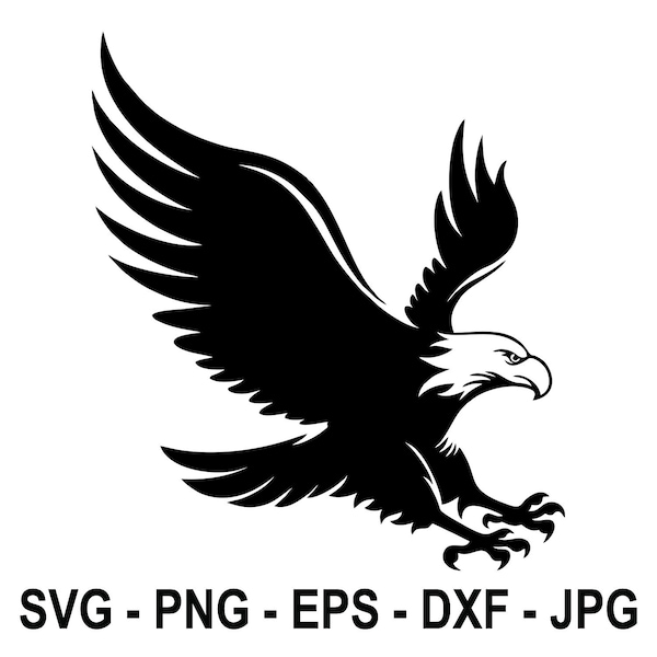 Aigle,Aigle américain,Symbole américain,Téléchargement instantané,SVG, PNG, EPS, dxf, jpg téléchargement numérique