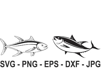 Tuna svg,Tuna Fish svg,Fish svg,Instant Download,SVG, PNG, EPS, dxf, jpg digital download