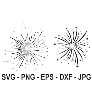 Fireworks svg,Instant Download,SVG, PNG, EPS, dxf, jpg digital download