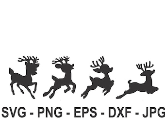 Baby Reindeer Svg Etsy