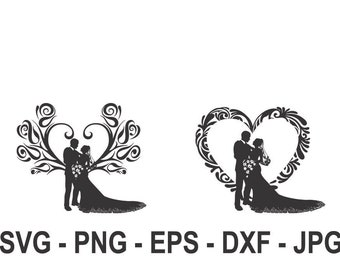 Free Free 169 Wedding Couple Svg Free SVG PNG EPS DXF File