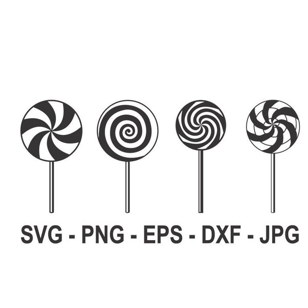 Lollipop svg,Lollipop bundle svg,Instant Download,SVG, PNG, EPS, dxf, jpg digital download