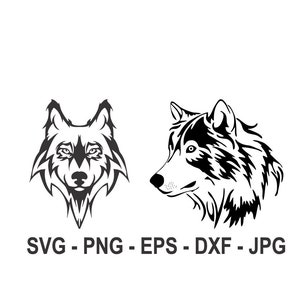 Wolf svg,Wolfskopf svg,Sofort Download,SVG,PNG,EPS,dxf,jpg digital download