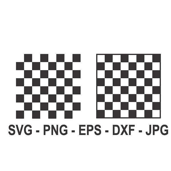 Chess Board svg,Chess Checkers Game Board svg,Instant Download,SVG, PNG, EPS, dxf, jpg digital download