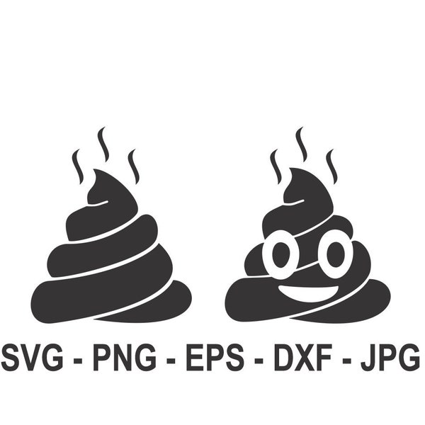 Poop svg,Instant Download,SVG, PNG, EPS, dxf, jpg digital download