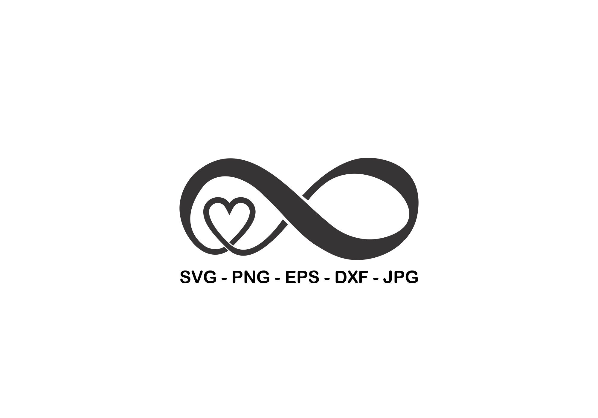 Infinity Symbol Svg,infinity Sign Svg,instant,dark Silhouette,instant ...