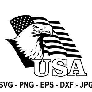 アメリカの国旗、アメリカ、鷲、白頭鷲、アメリカンイーグル、アメリカのシンボル、即時ダウンロード、SVG、PNG、EPS、dxf、jpg デジタル ダウンロード