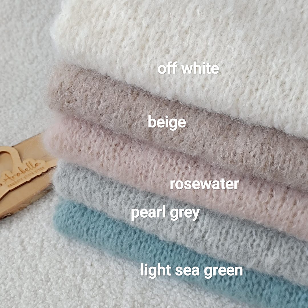 Photography Props, Knit Alpaca Stretchy Wrap, Basket Stuffer - Etsy