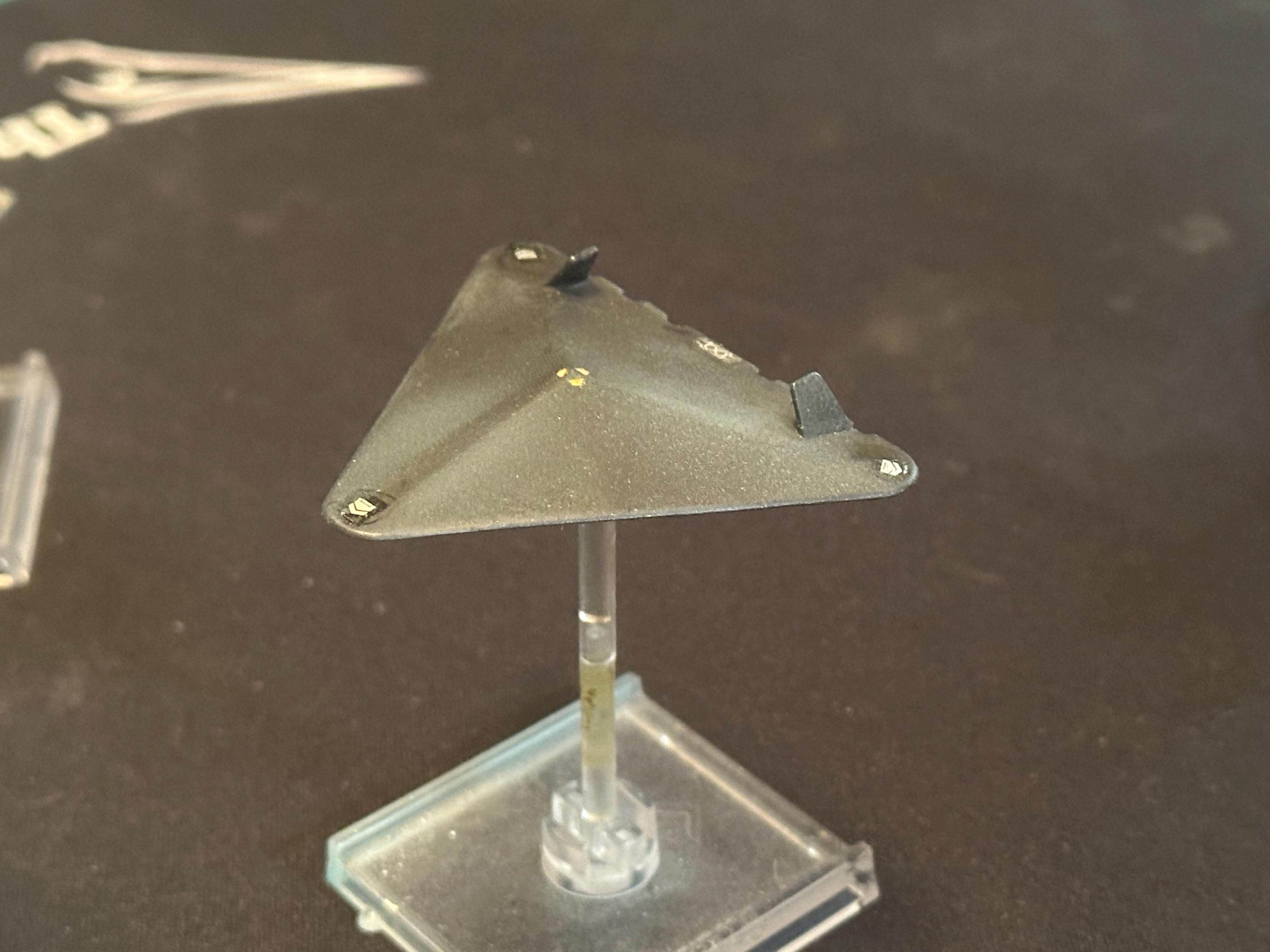 Painted Triangle UFO, Lockhead TR3B Triangle UFO - 3D Printed - Etsy