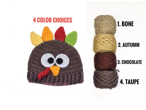 turkey crochet baby outfit