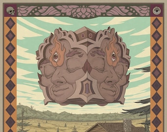 Print (11x14") The Divine Grace of Ego Death Descended