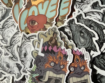 Sticker Pack (3 Stickers)