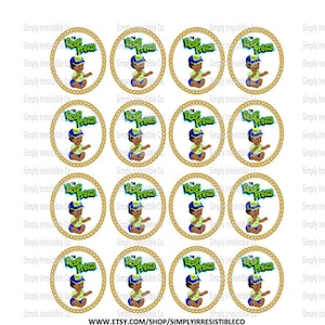 Treat- Cupcake Toppers  - FRESH PRINCE BABY  - Instant Download