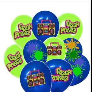 Custom Balloon Stickers- Party StickersNON PERSONALIZED