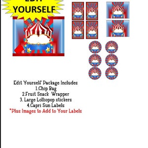 EDIT YOURSELF ****  Party Package   ***INSTANT Download