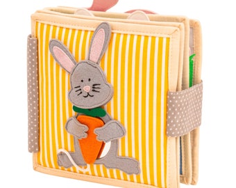 Oster Geschenk Kleinkind Quiet Book Lernspielzeug Montessori Busy Book Fatto a mano Ostergeschenk personalisiert