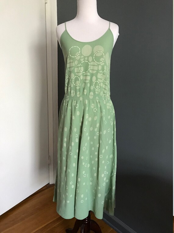 Vintage Size 2 Armani Exchange Apple Green Cross Back Summer Dress - Etsy  Canada
