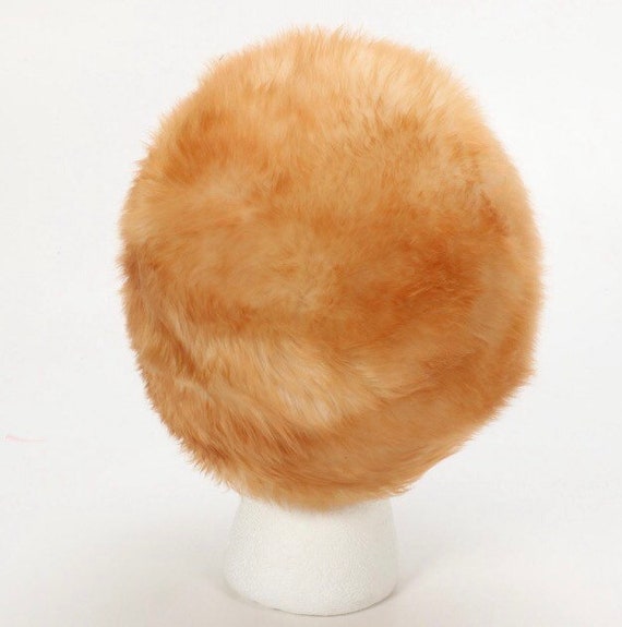 Vintage Italian shearling hat - image 3