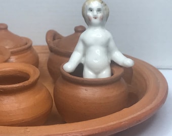 Muñeca de bisque vintage