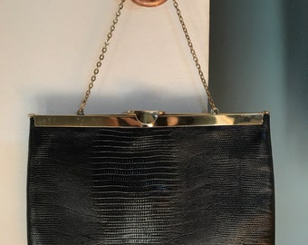 Vintage Etra Leather Clutch/wristlet/purse/handbag