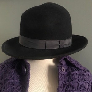 Vintage NY HUT CO fedora Mütze