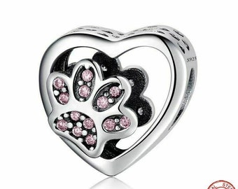 paw print ring pandora