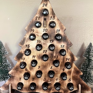 Advent Calendar Shooter Size liquor Not Included Etsy Advent Calendar Shooter Size liquor Not Included Etsy