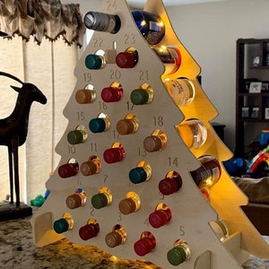 Advent Calendar Shooter Size liquor Not Included Etsy Advent Calendar Shooter Size liquor Not Included Etsy