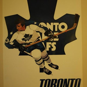 Vintage NHL Toronto Maple Leaf&#39;s reproduction Print / Poster &quot;ORIGINAL SIX&quot;