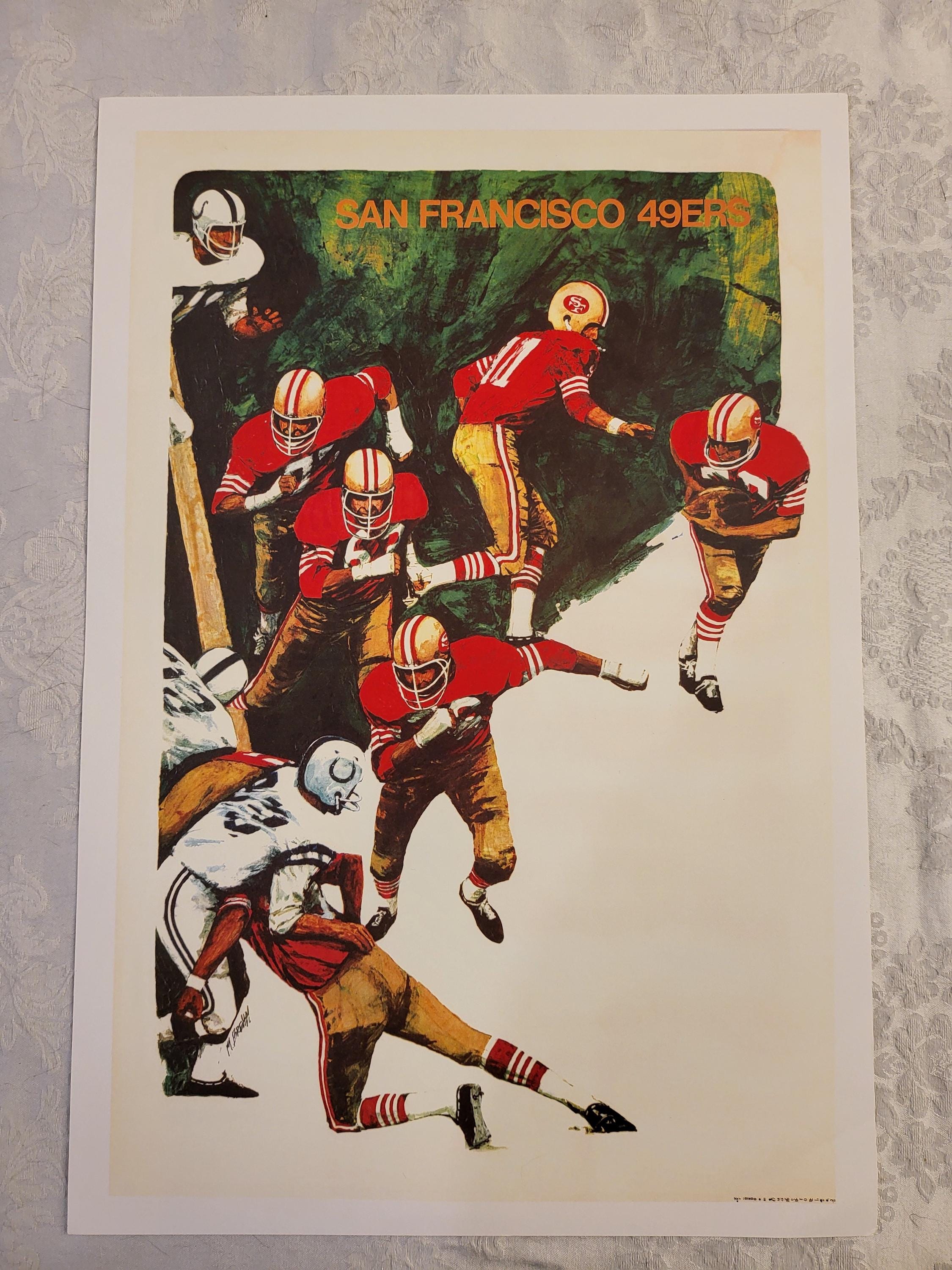 Vintage San Francisco 49ers Memorabilia - Etsy