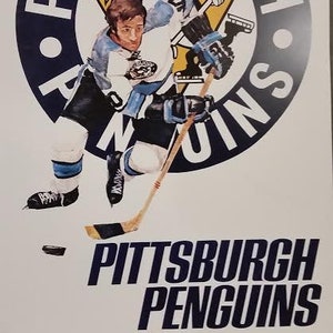 Vintage NHL Pittsburgh Penguins reproduction Print / Poster &quot;The Next Six&quot;