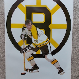 Vintage NHL Boston Bruins reproduction Print / Poster &quot;ORIGINAL SIX&quot;
