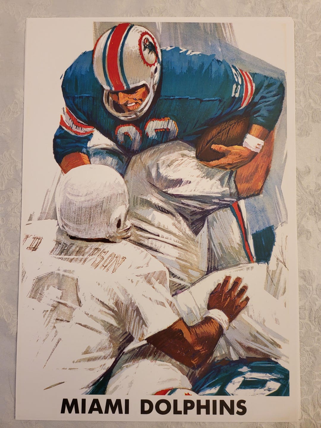 David Boss Vintage NFL Dave Boss Series 1966 Miami Dolphins Reproduction - Etsy