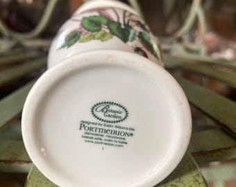 Portmeirion Botanic Garden Vases. Set of 3. 5 Inches Tall